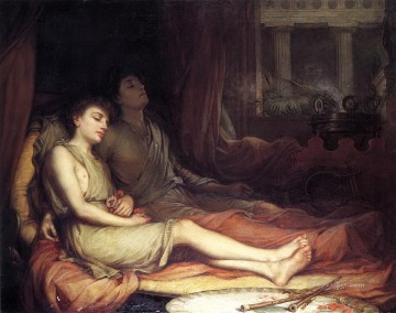 ジョン・ウィリアム・ウォーターハウス Painting - スリープと異母兄弟の死 JWギリシャ人女性ジョン・ウィリアム・ウォーターハウス